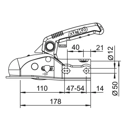 CABEZAL AK161 C/F O50, O35 CON ADAPTADORES