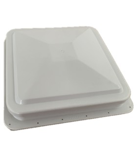 CLARABOYA TECHO 400 X 400 MM CON MOSQUITERA blanca